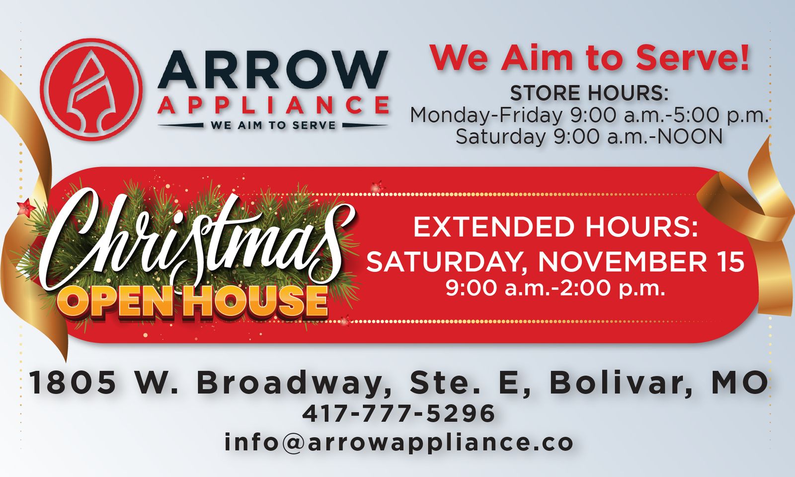 Grand Opening & Christmas Open House